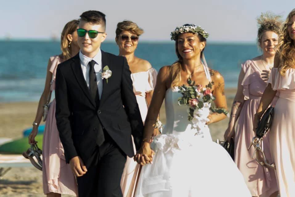 L’arrivo della sposa ... dal m