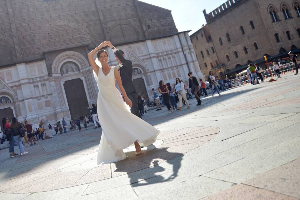 Ballo in Piazza Maggiore