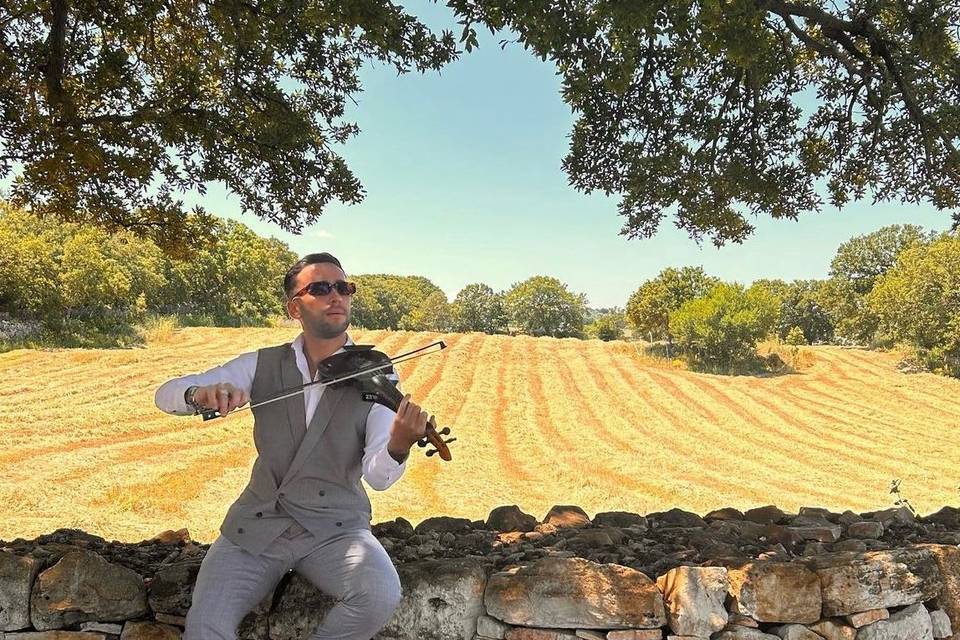 Violinista Matrimonio Festa Dj