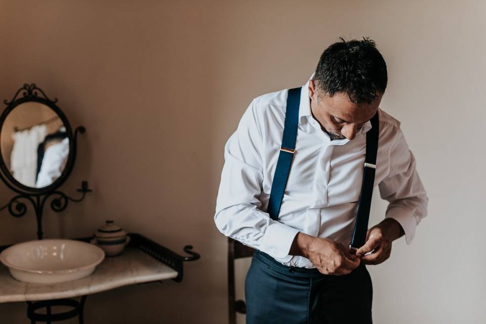 Groom preparation