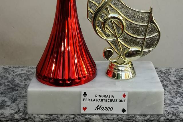 TARGA RICORDO 50° ANNIVERSARIO DI MATRIMONIO NOZZE D'ORO STAMPA