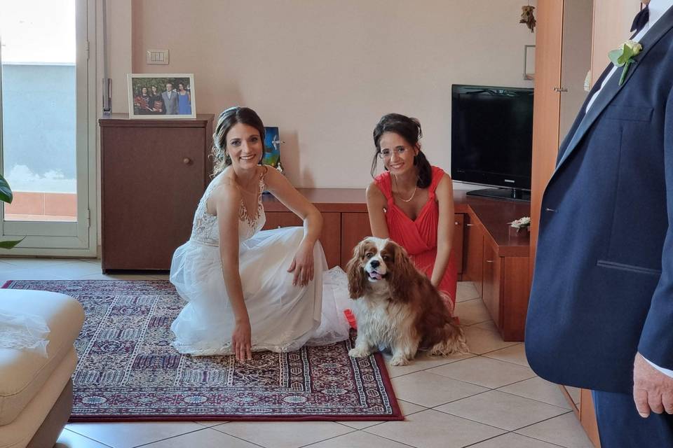 Trudy con mamma e zia!