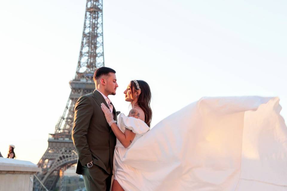 Pre wedding a Parigi