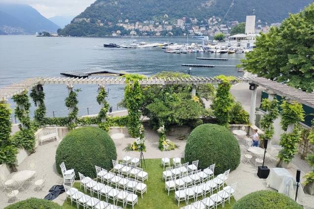 Matrimonio sul lago di Como