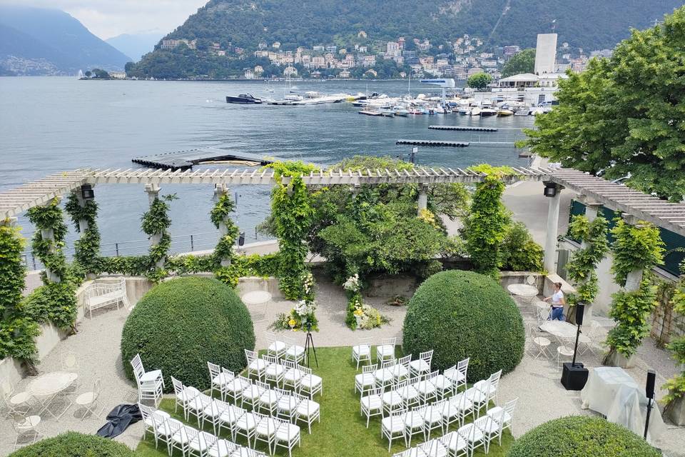 Matrimonio sul lago di Como