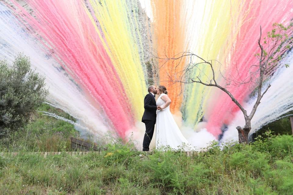 Sbruffi colorati