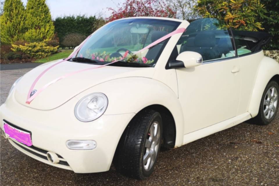 New Beetle wedding