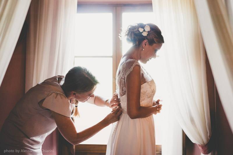 Preparazione sposa