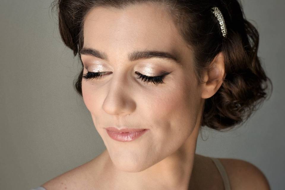 Trucco sposa vintage