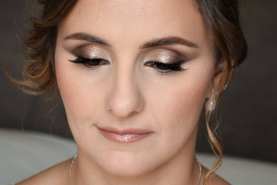 Trucco sposa glam