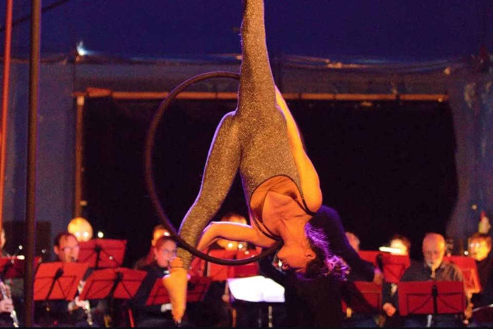 Performance di cerchio aereo