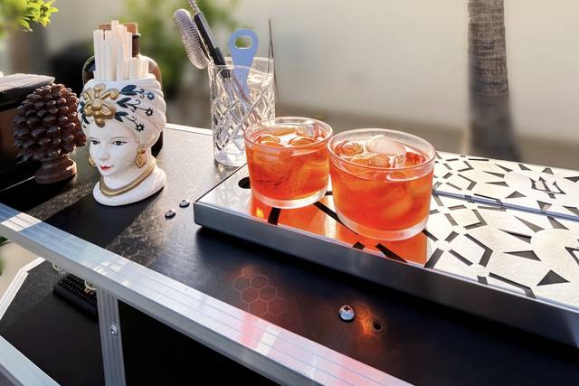 Postazione open bar