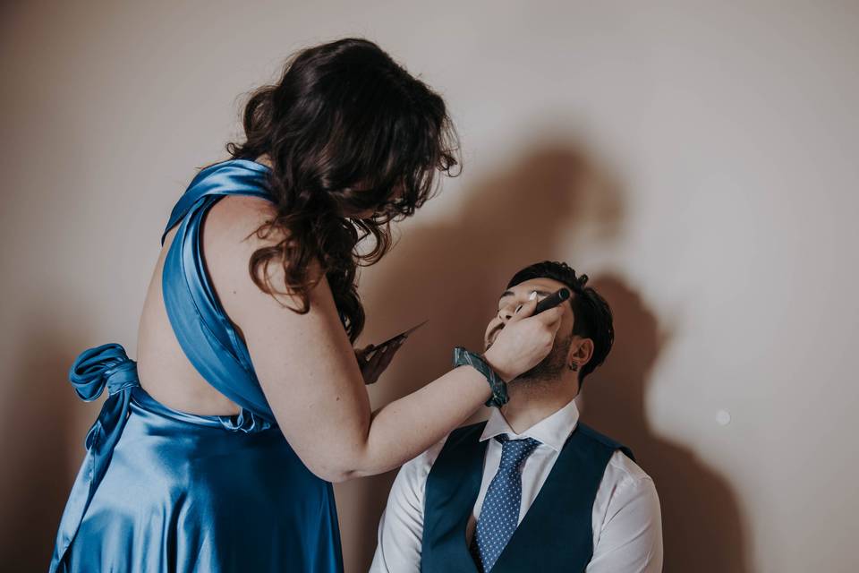 Trucco groom