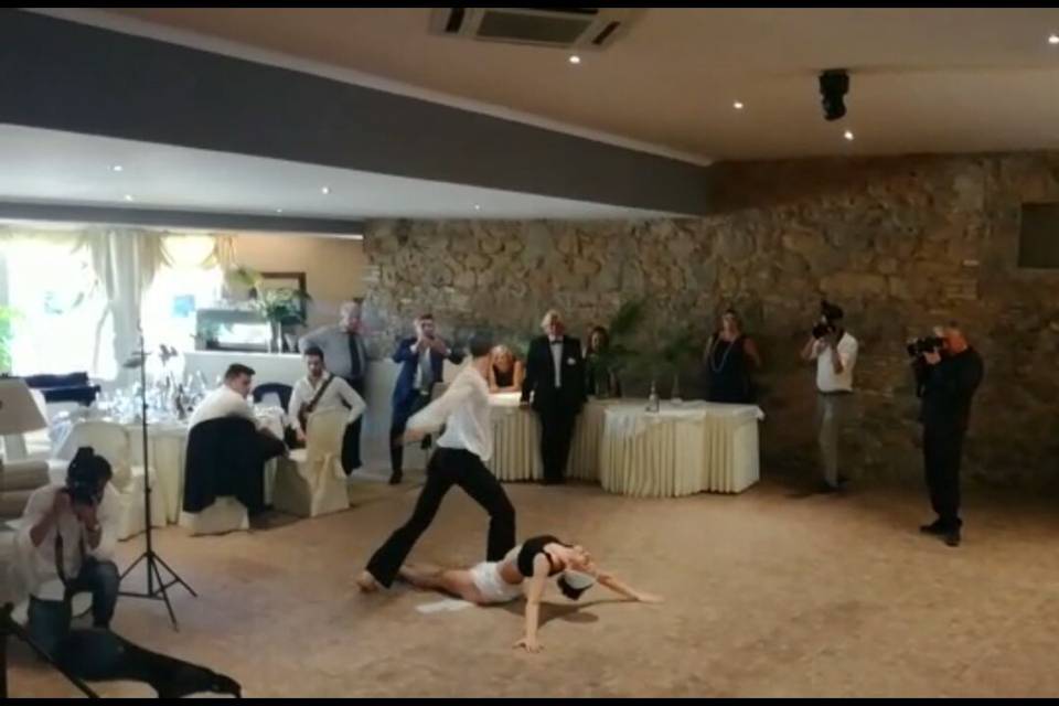 Spettacolo danza matrimonio