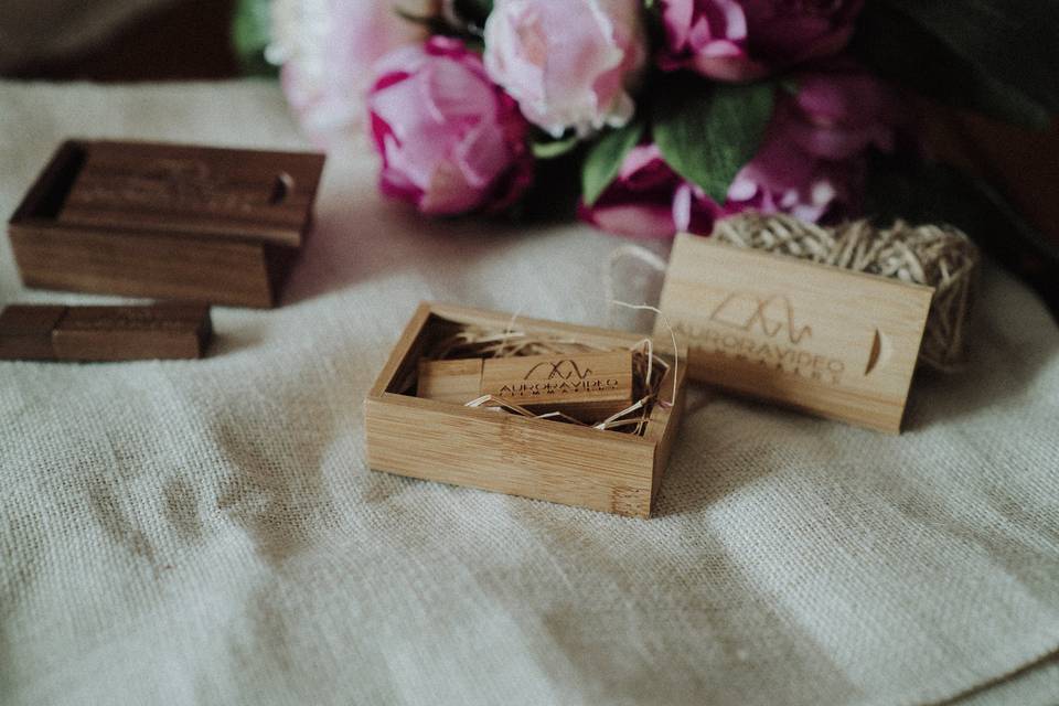 Wood Mini Box USB