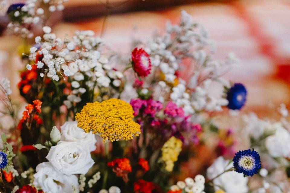 L'allestimento floreale