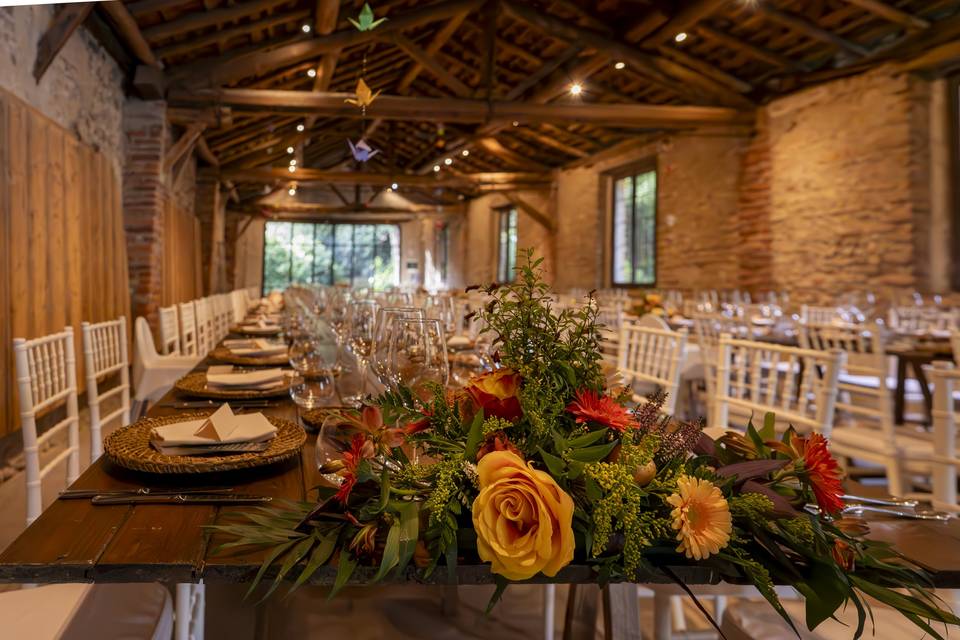 L'allestimento del tavolo