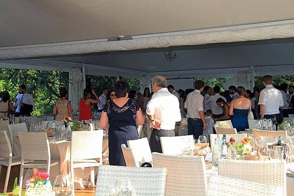 Particolare sofitto gazebo