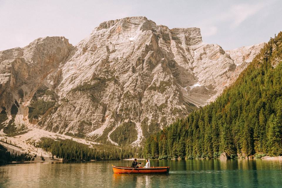 Sposi Lago di Braies