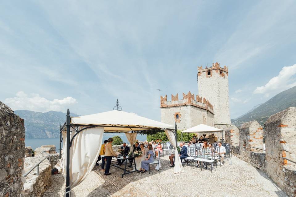 Nozze al Castello di Malcesine