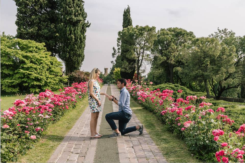 Foto proposta matrimonio