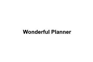 Wonderful Planner