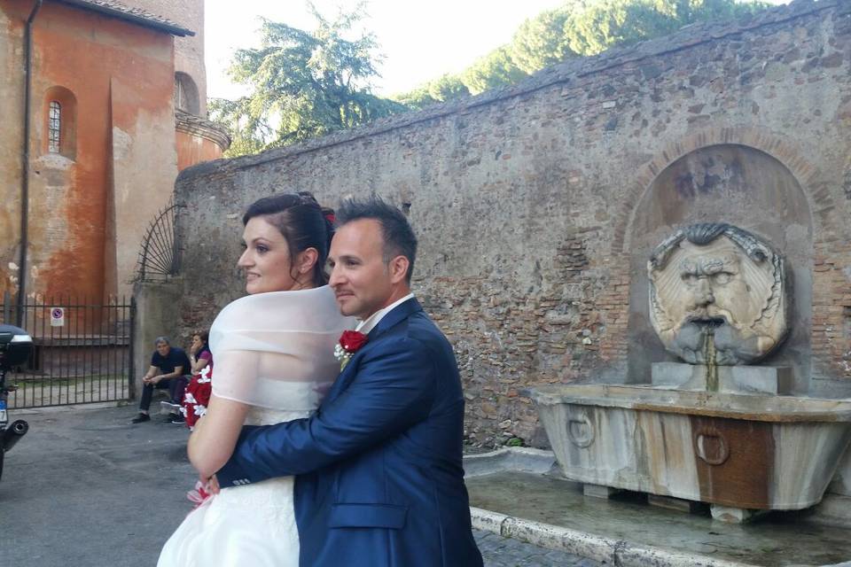 Vanessa e Fabio sposi