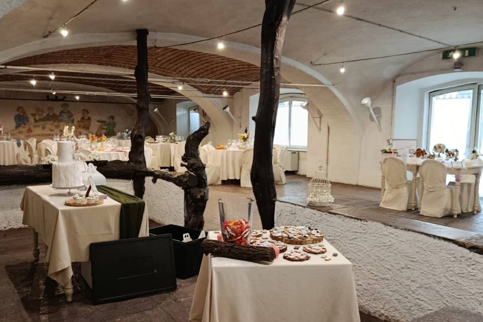 La sala dei Camini