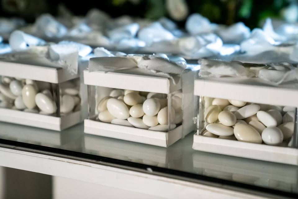 Bomboniere in plexiglas