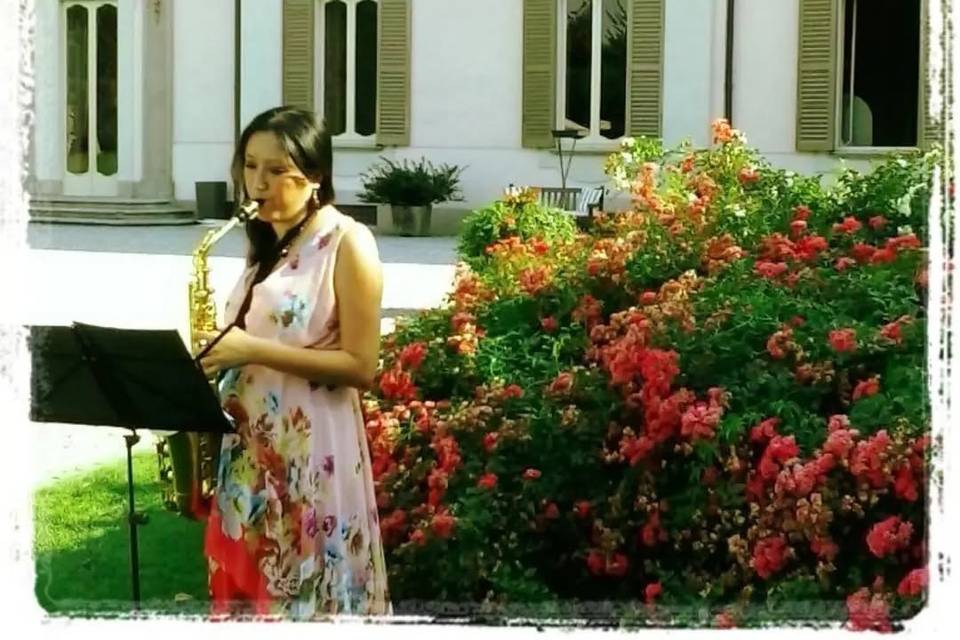 Sax live - Villa Borromeo
