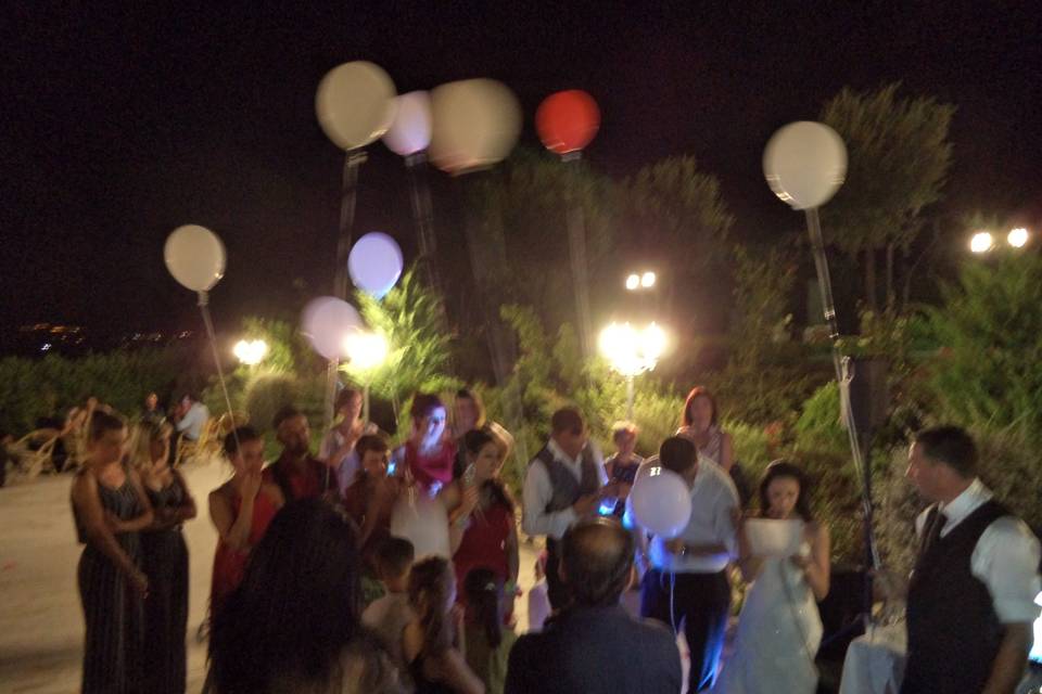 Volo di palloncini