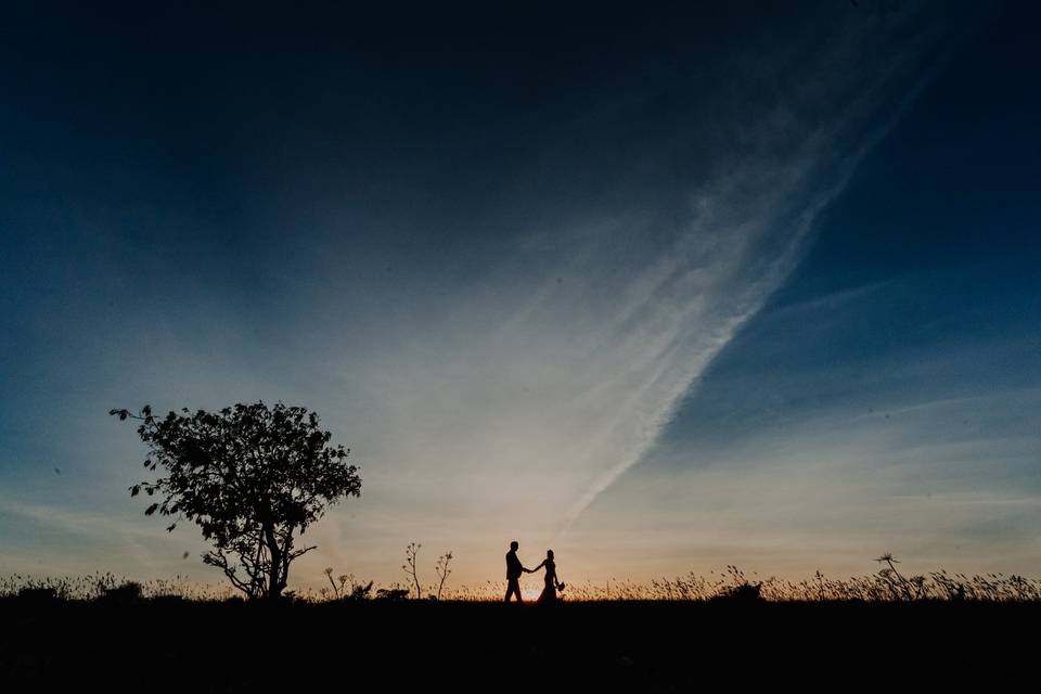 Nozze a Matera-Tramonto