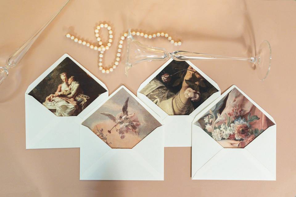 Romantic stationery