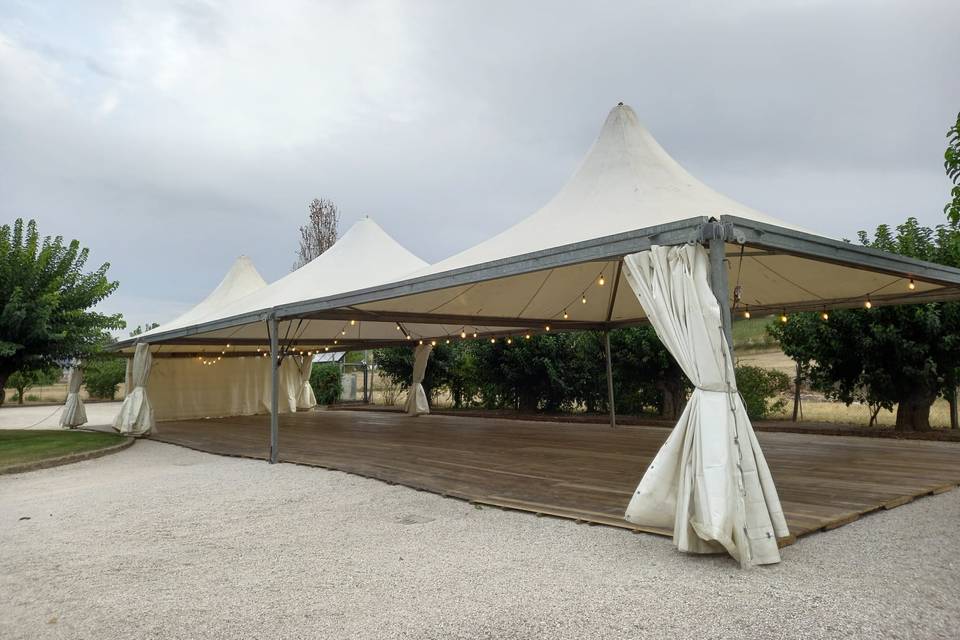 Gazebo in affitto matrimonio