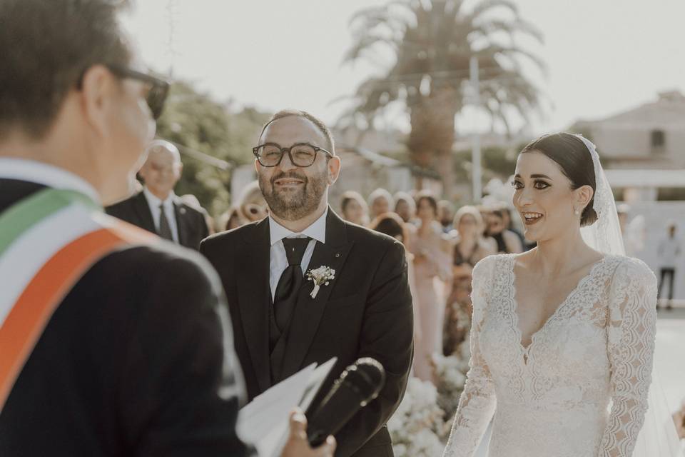 Joy in their faces.