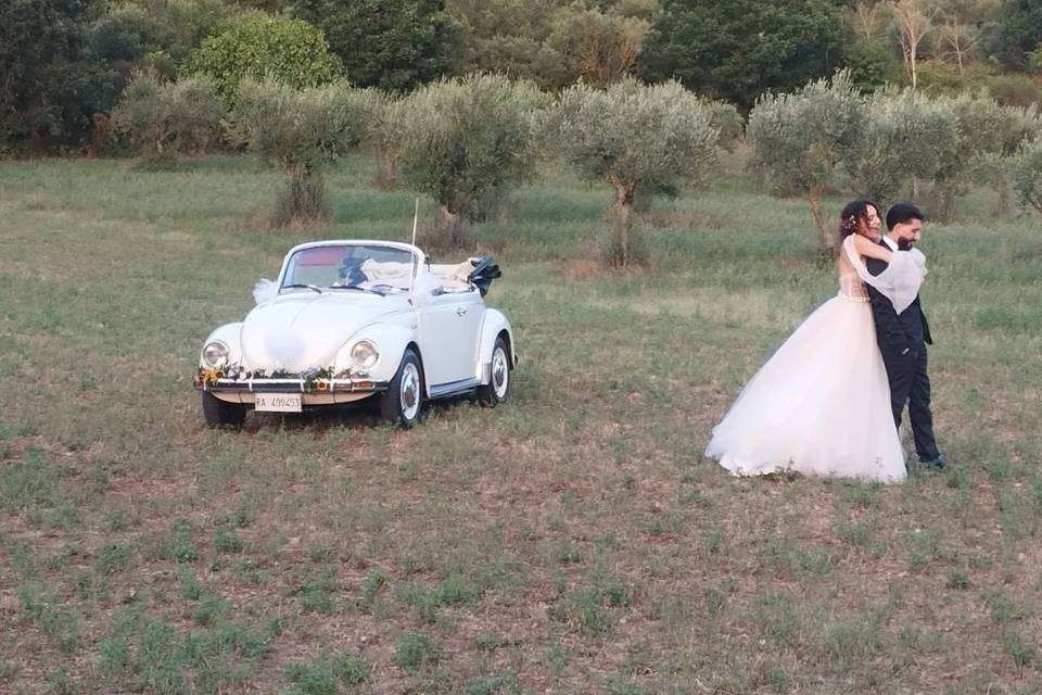 Maggiolone d'epoca cabrio