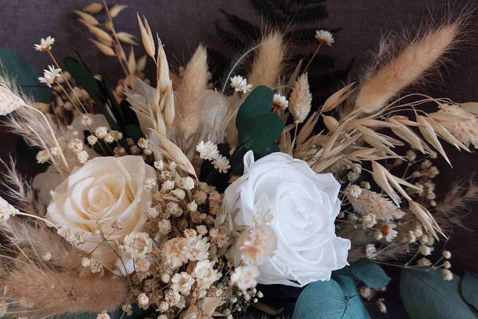 Bouquet boho chic