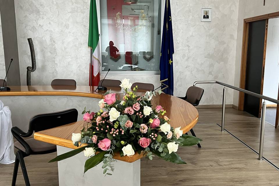 In comune