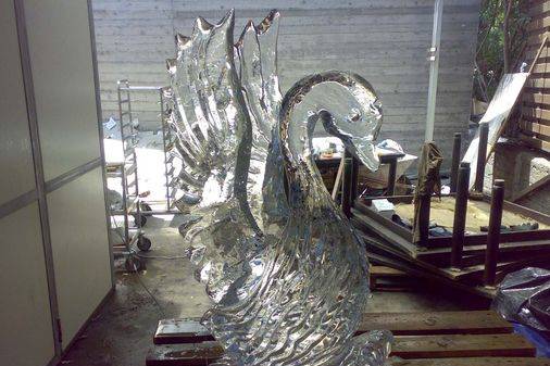 Scultura di ghiaccio