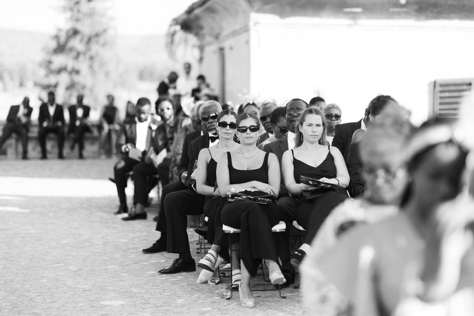 Bride and Groom in Villa