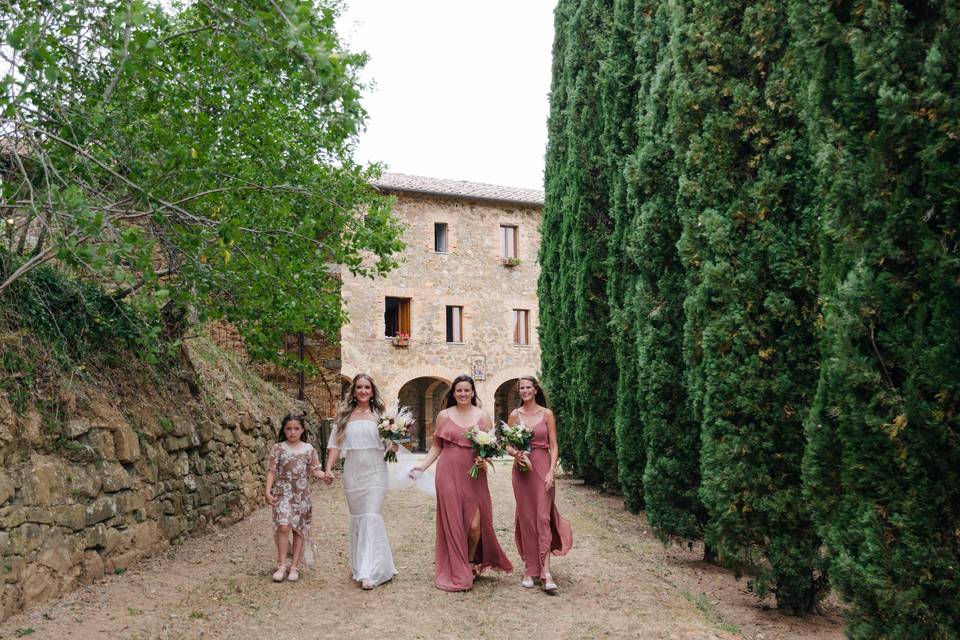 Wedding in Montalcino