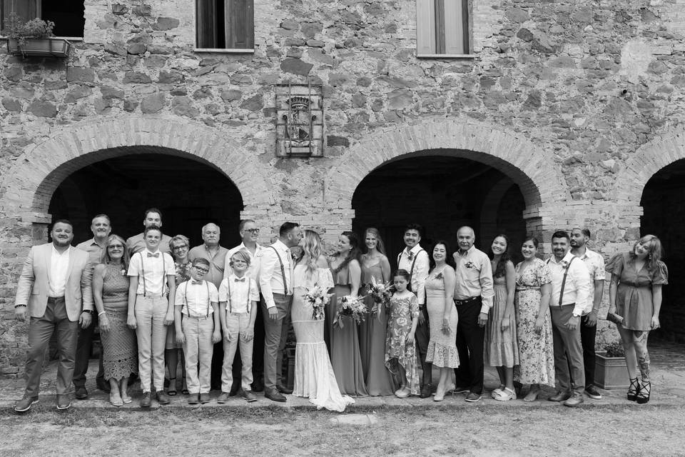 Wedding in Montalcino