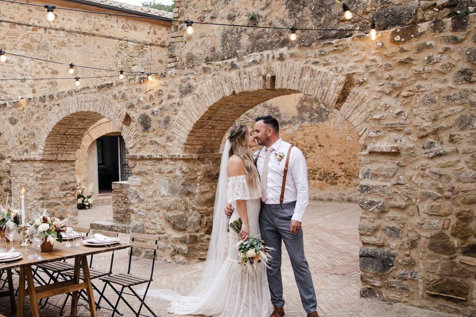 Wedding in Montalcino