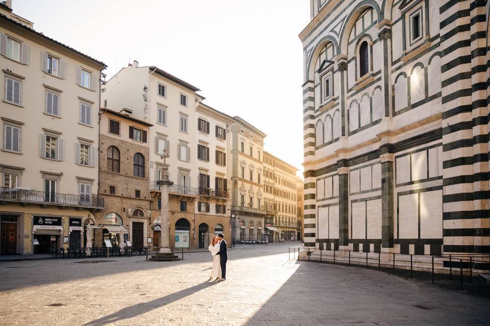 Engagement in Florence