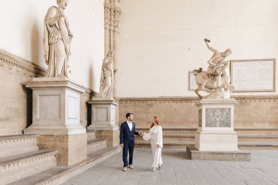 Engagement in Florence