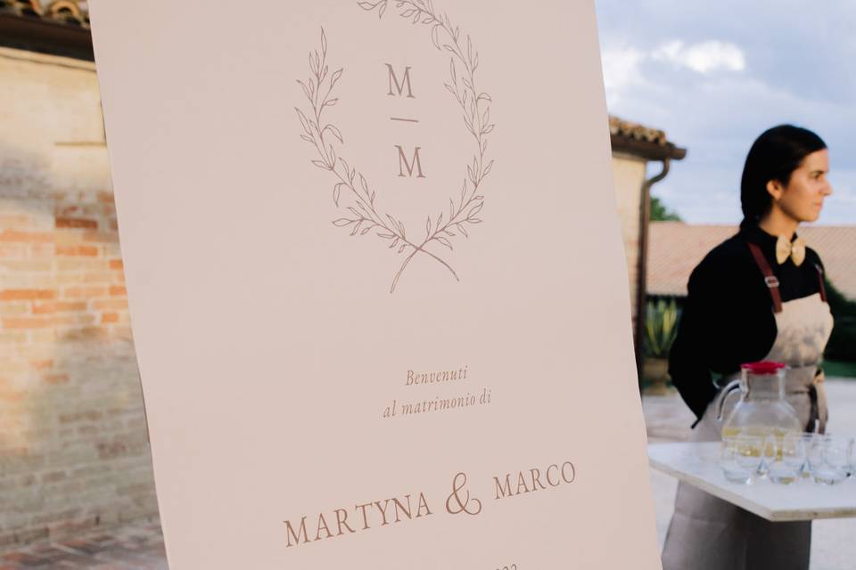 Cartello di benvenuto