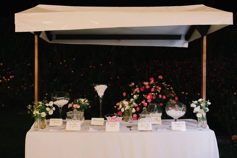 Confettata allestita