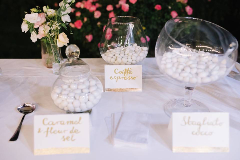 Confettata allestita