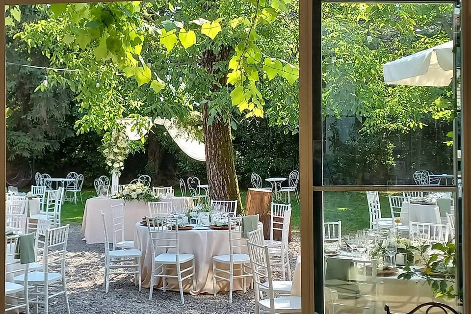 Il giardino di Villa Bianca