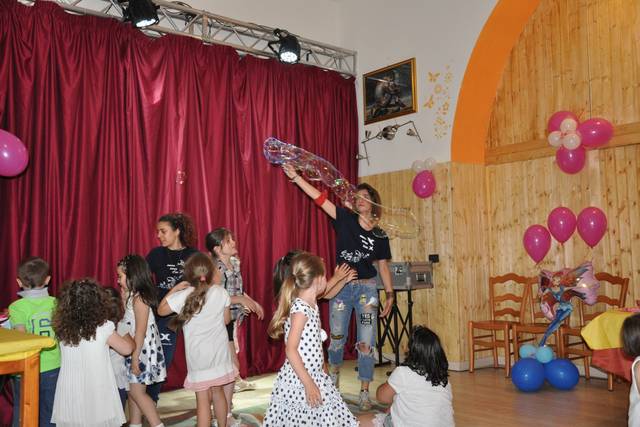 Spettacolo di bolle